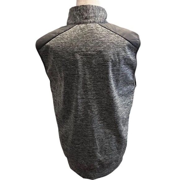Antigua Golf Performance Gray Fashion Element Full Zipper Front Vest Size Medium - Picture 4 of 8